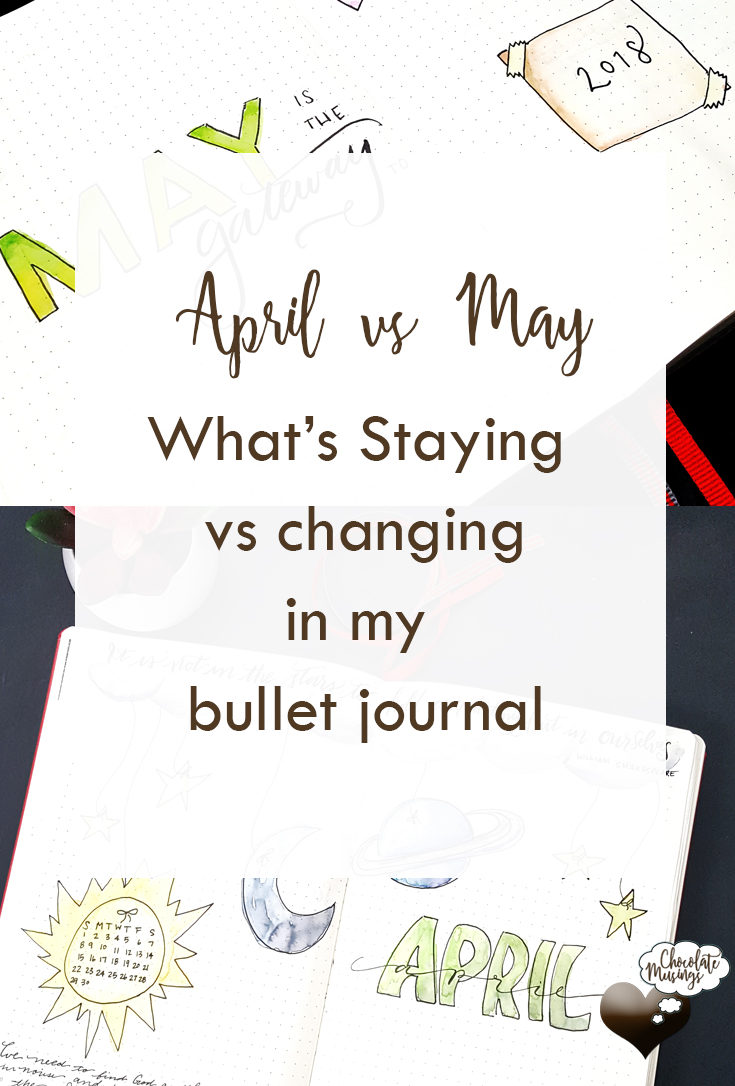 Planning May: What's Staying Vs Changing + April Flip-through ...