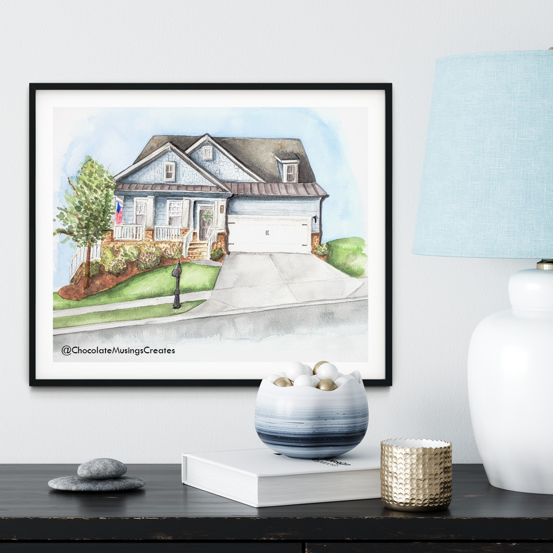 Buy House Portrait 8x10